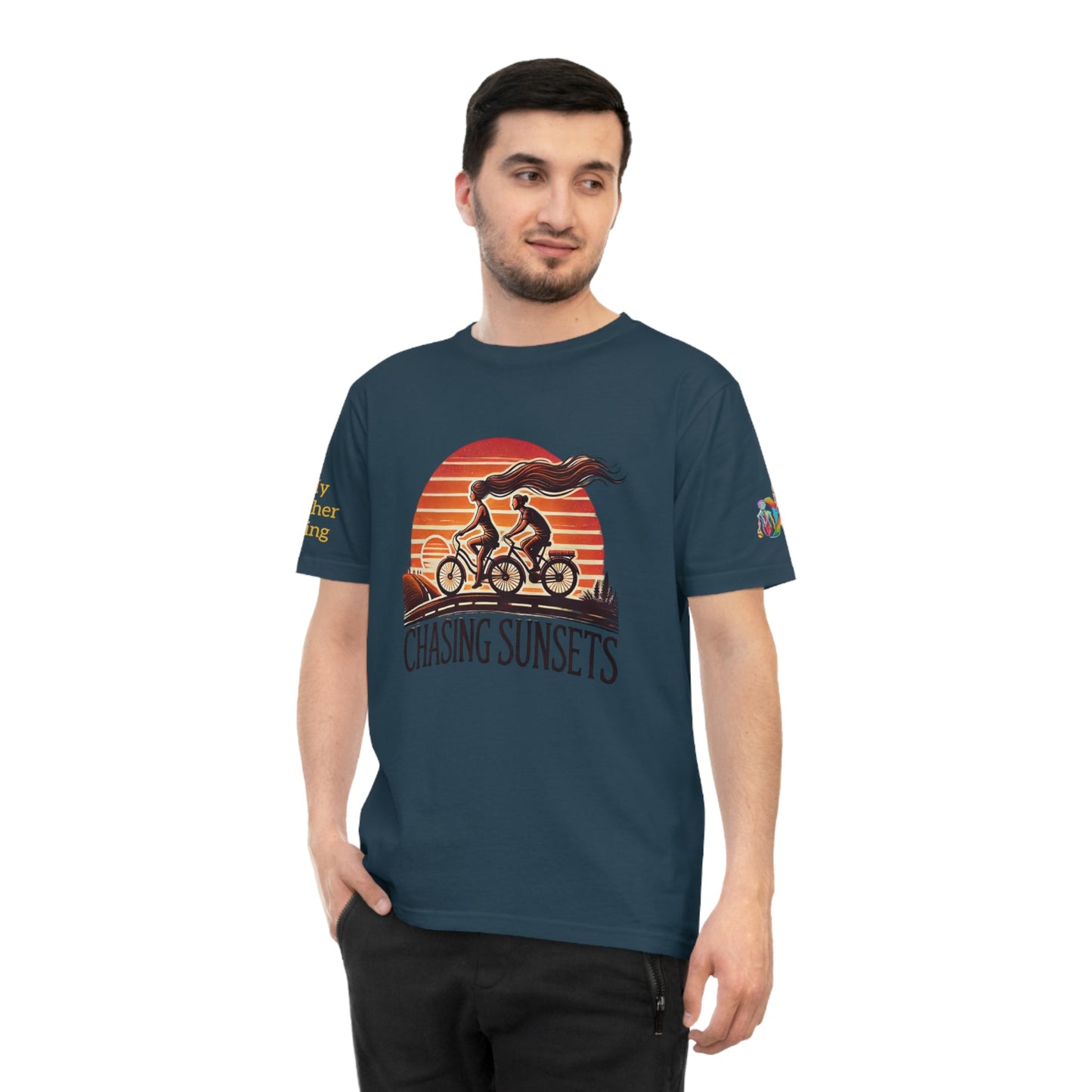 'Chasing Sunsets' (MHB EDITION)_100% Organic Cotton T-Shirt - My Higher Being