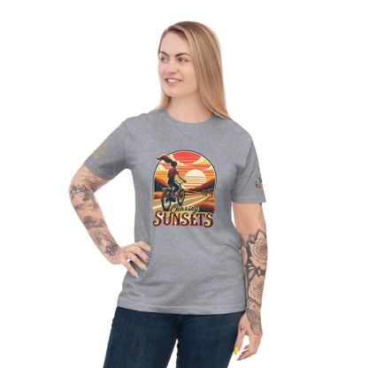 'Chasing Sunsets' (MHB EDITION)_100% Organic Cotton T-Shirt - My Higher Being