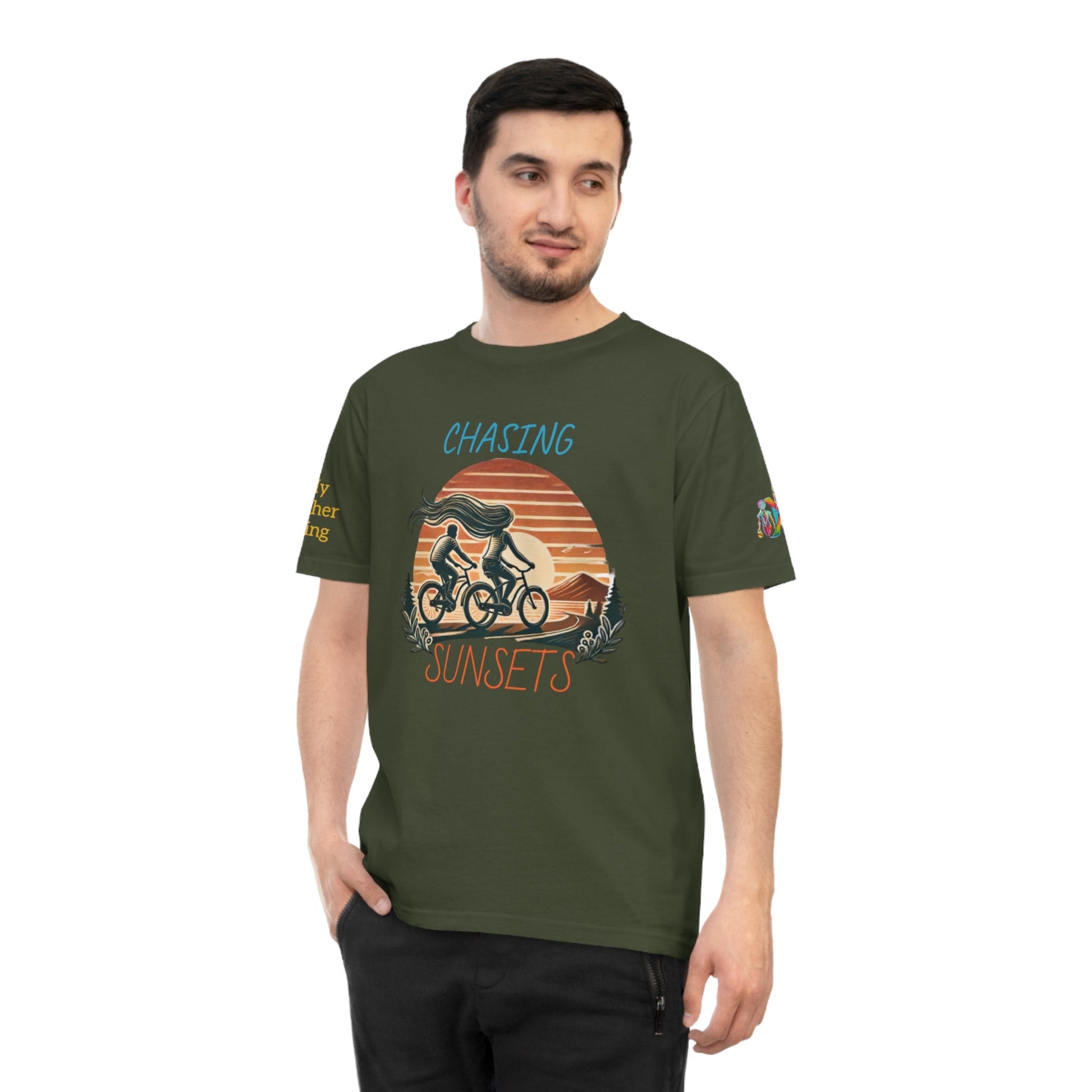 'Chasing Sunsets' (MHB EDITION)_100% Organic Cotton T-Shirt - My Higher Being