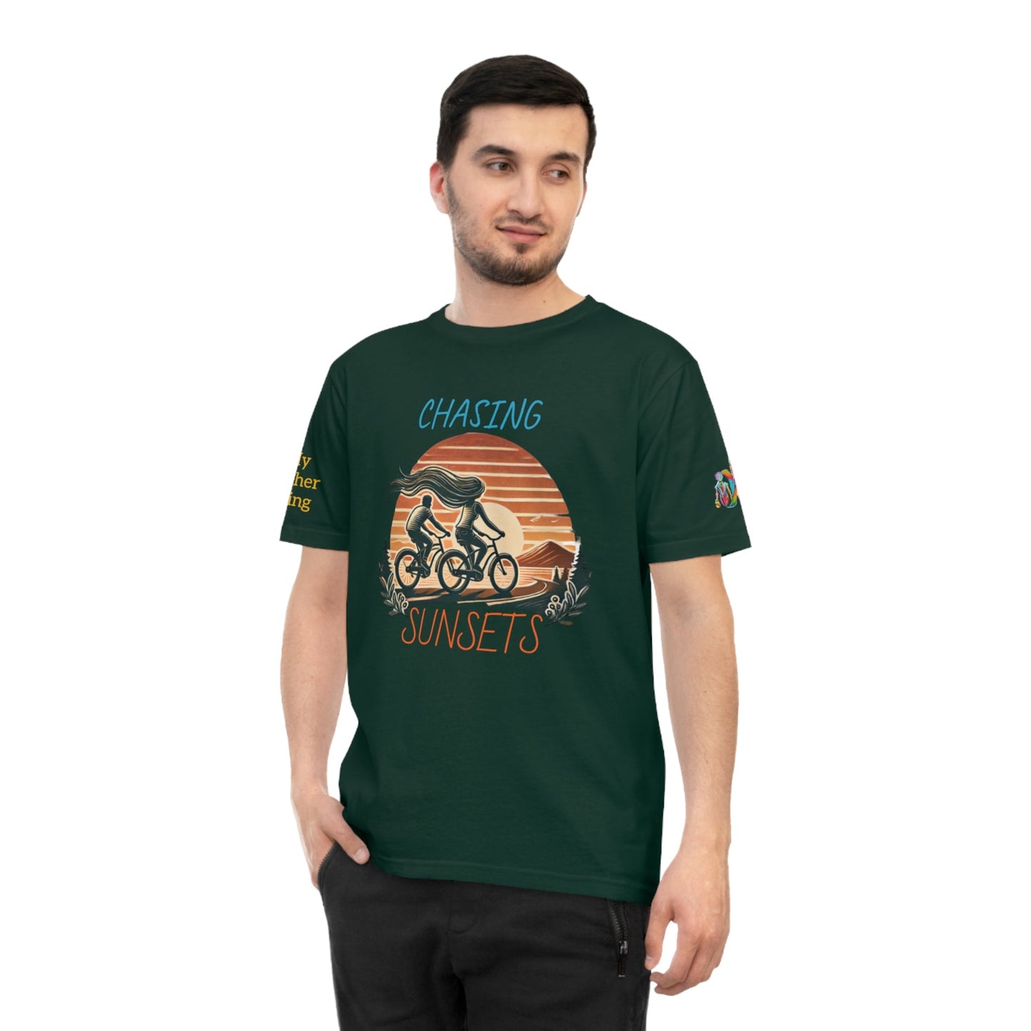 'Chasing Sunsets' (MHB EDITION)_100% Organic Cotton T-Shirt - My Higher Being