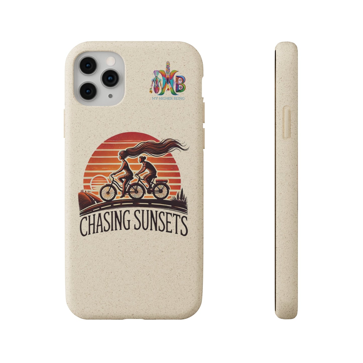 'Chasing Sunsets'_Plastic Free Biodegradable Phone Case (MHB Edition) - My Higher Being