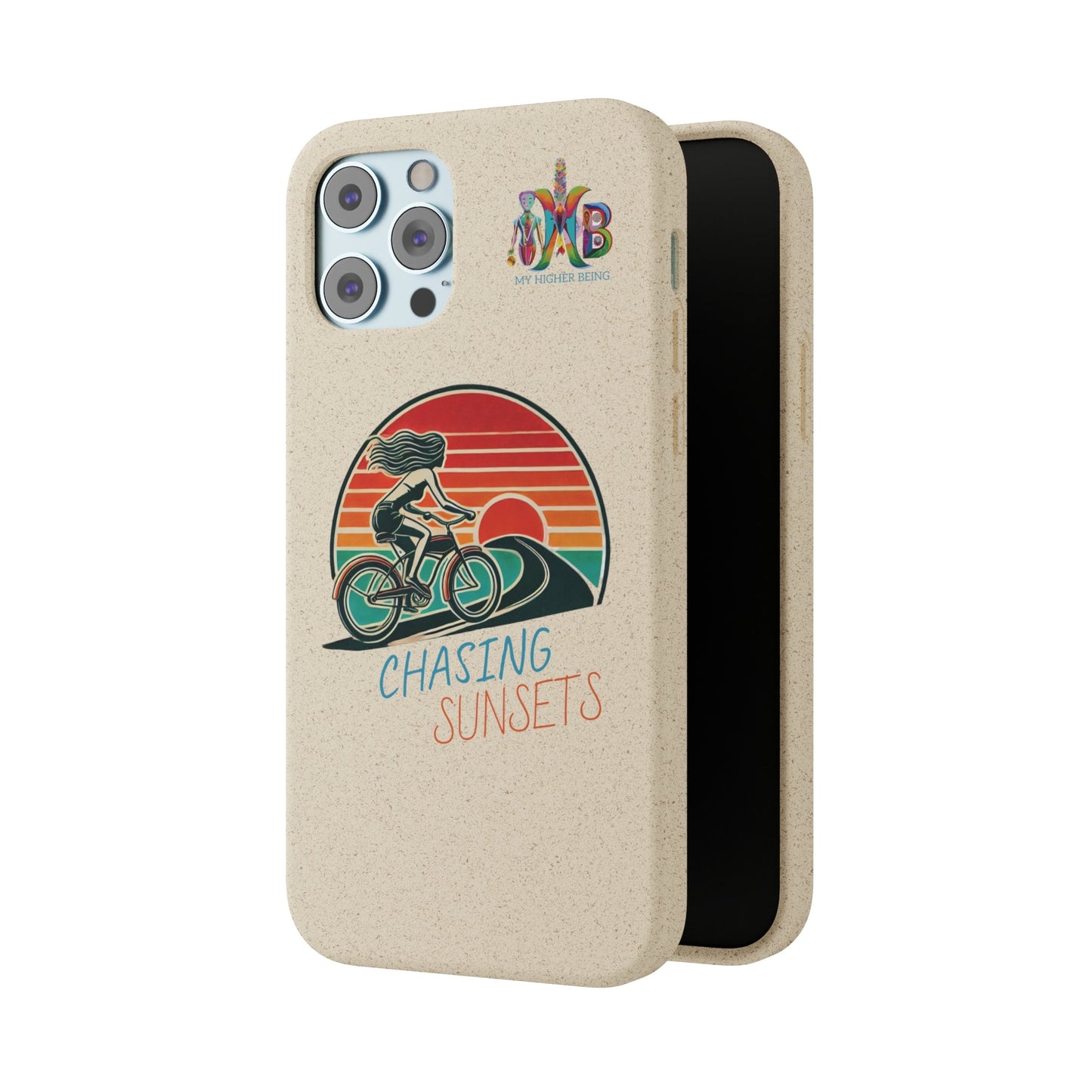 'Chasing Sunsets'_Plastic Free Biodegradable Phone Case (MHB Edition) - My Higher Being