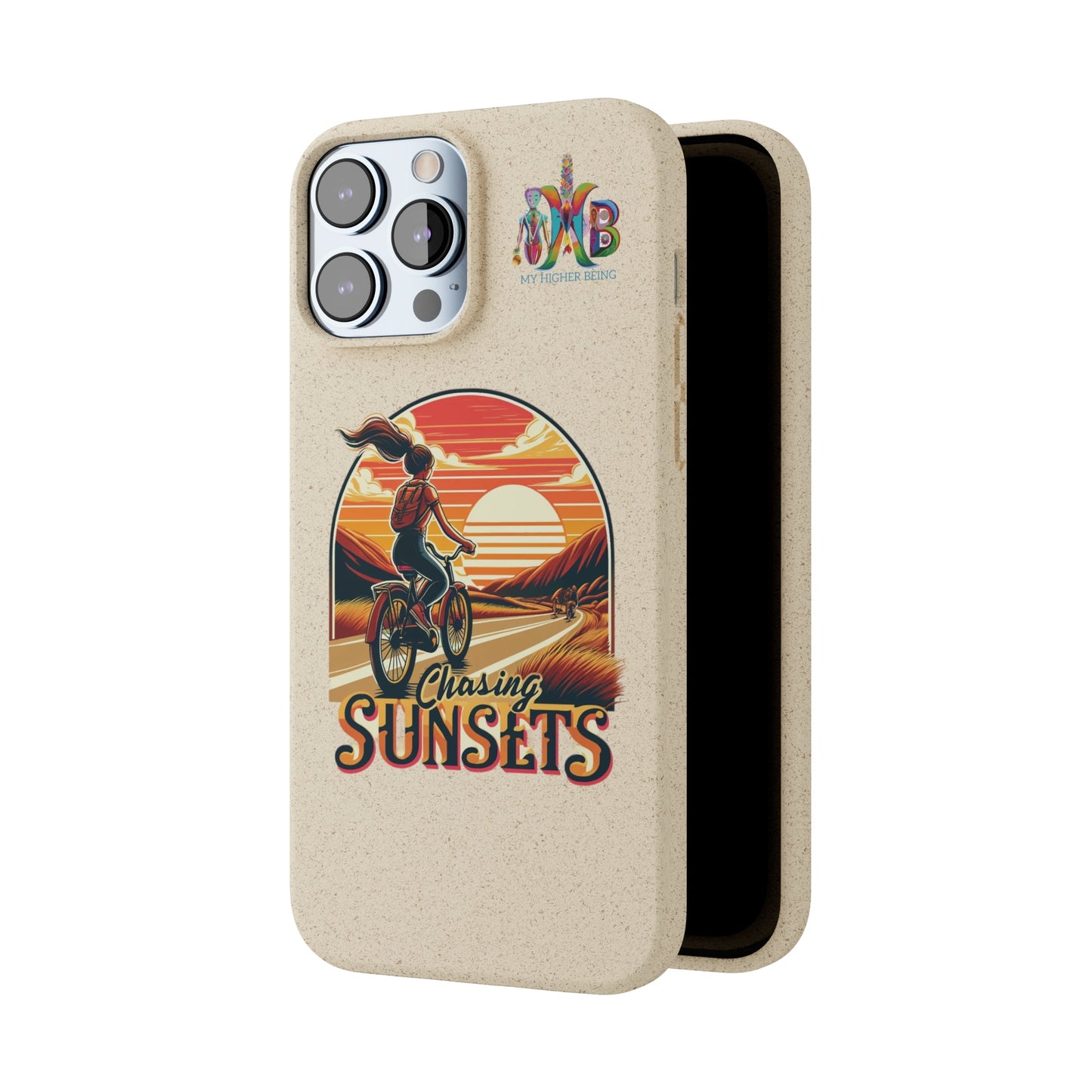 'Chasing Sunsets'_Plastic Free Biodegradable Phone Case (MHB Edition) - My Higher Being