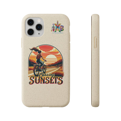 'Chasing Sunsets'_Plastic Free Biodegradable Phone Case (MHB Edition) - My Higher Being