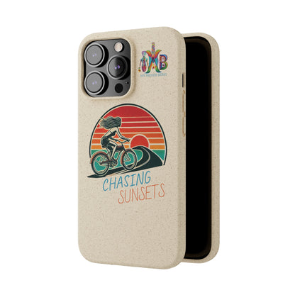 'Chasing Sunsets'_Plastic Free Biodegradable Phone Case (MHB Edition) - My Higher Being