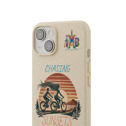 'Chasing Sunsets'_Plastic Free Biodegradable Phone Case (MHB Edition) - My Higher Being