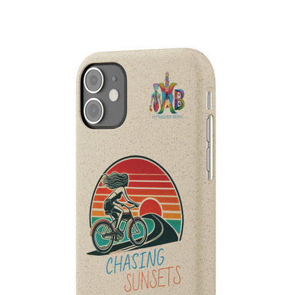 'Chasing Sunsets'_Plastic Free Biodegradable Phone Case (MHB Edition) - My Higher Being