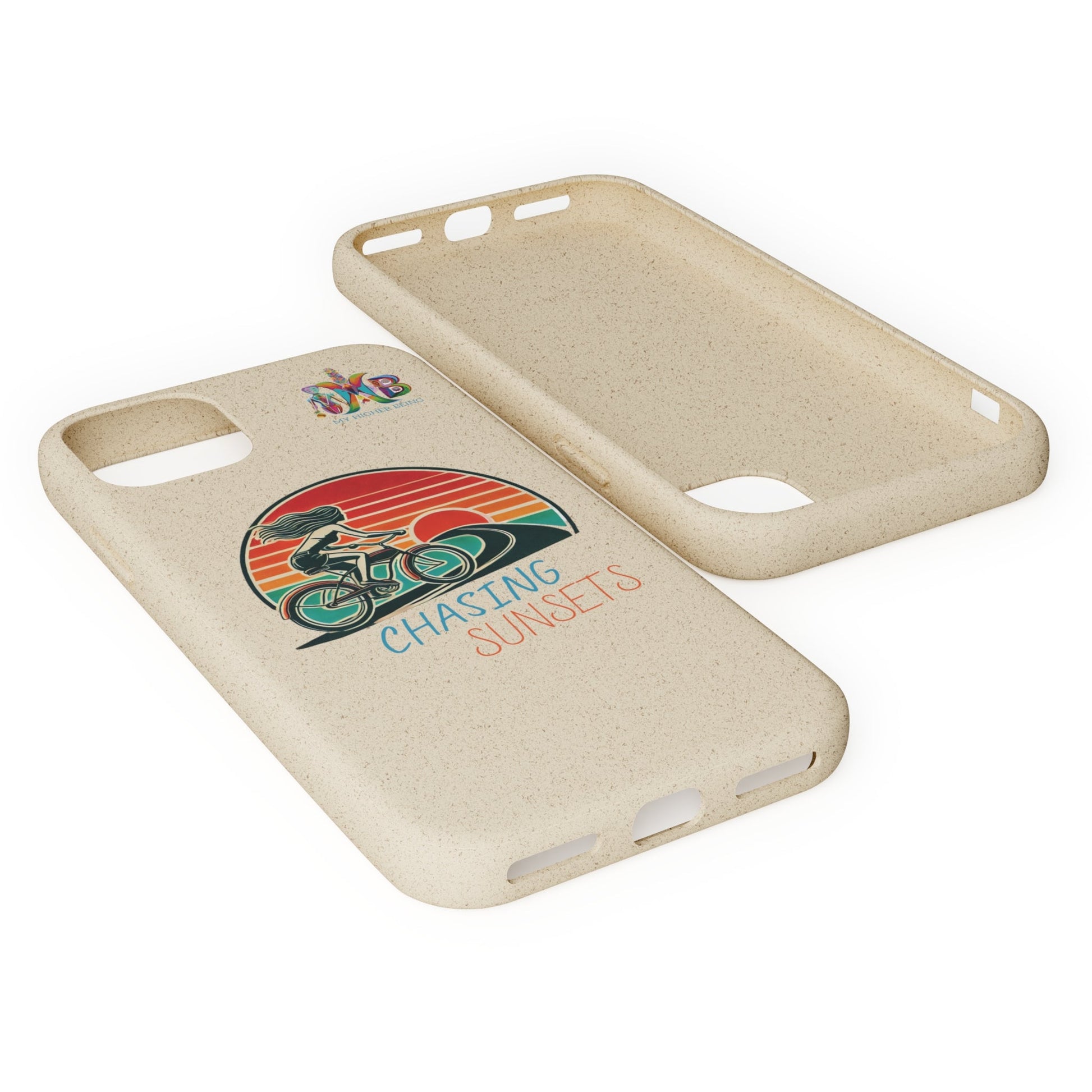 'Chasing Sunsets'_Plastic Free Biodegradable Phone Case (MHB Edition) - My Higher Being