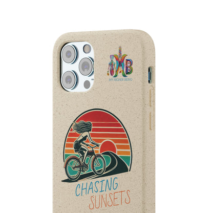 'Chasing Sunsets'_Plastic Free Biodegradable Phone Case (MHB Edition) - My Higher Being