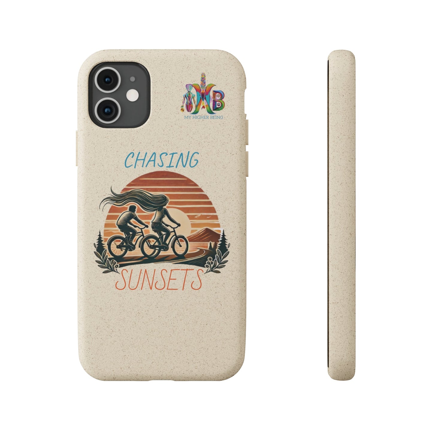 'Chasing Sunsets'_Plastic Free Biodegradable Phone Case (MHB Edition) - My Higher Being