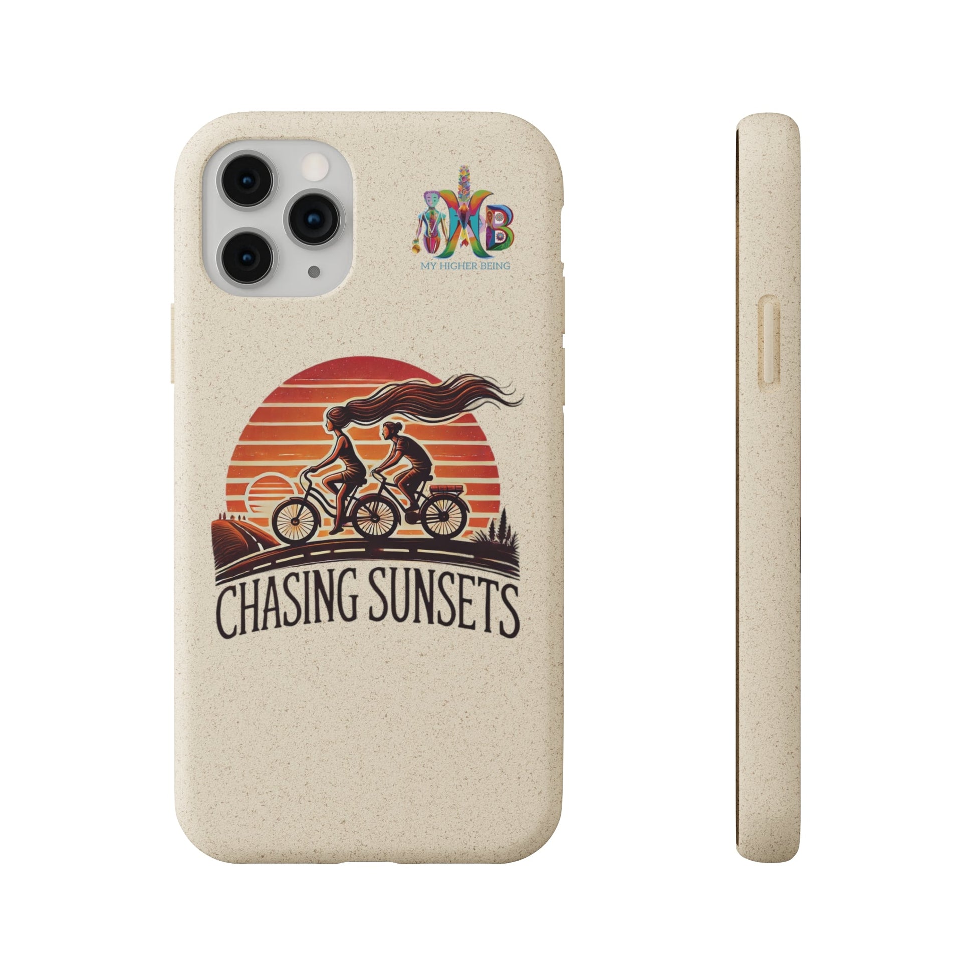 'Chasing Sunsets'_Plastic Free Biodegradable Phone Case (MHB Edition) - My Higher Being