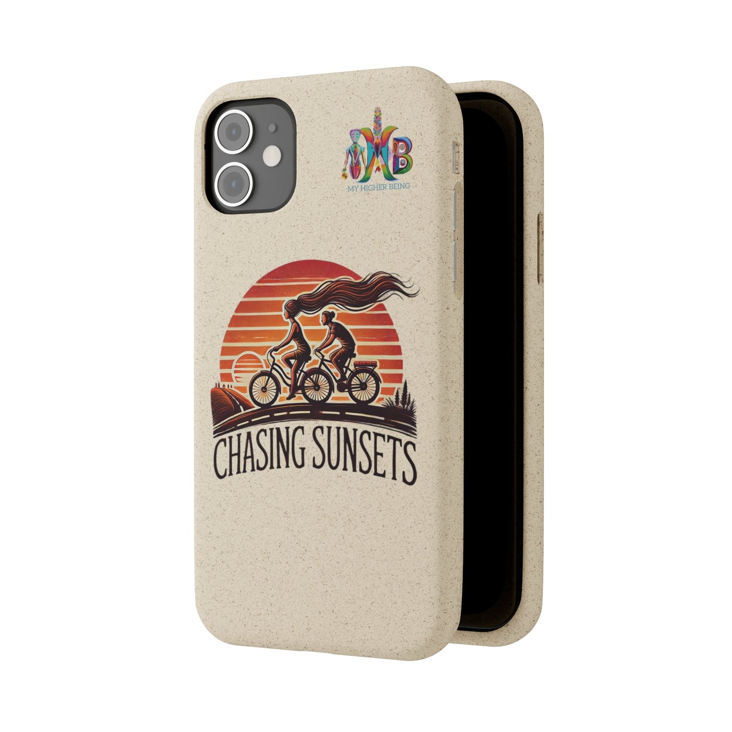 'Chasing Sunsets'_Plastic Free Biodegradable Phone Case (MHB Edition) - My Higher Being