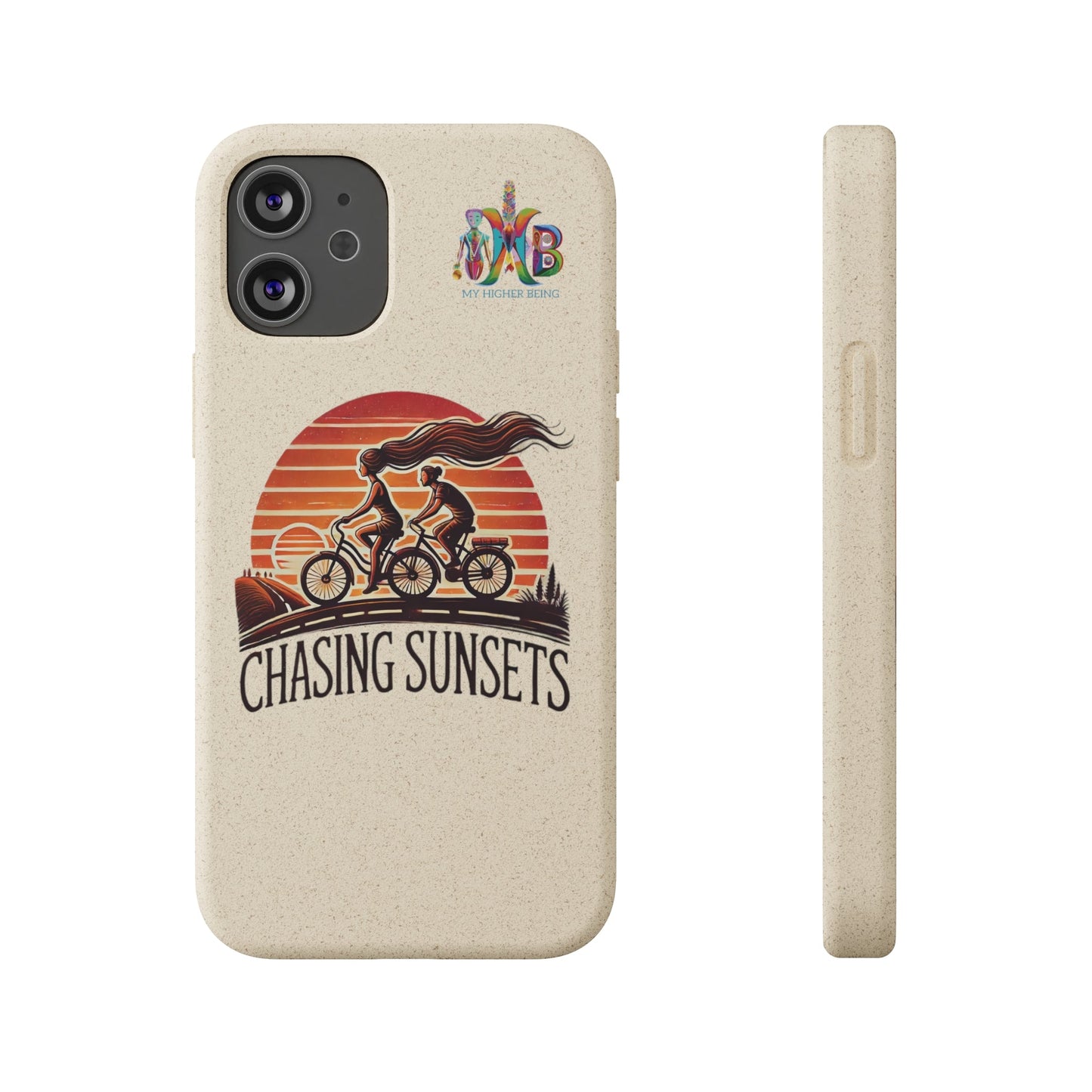 'Chasing Sunsets'_Plastic Free Biodegradable Phone Case (MHB Edition) - My Higher Being