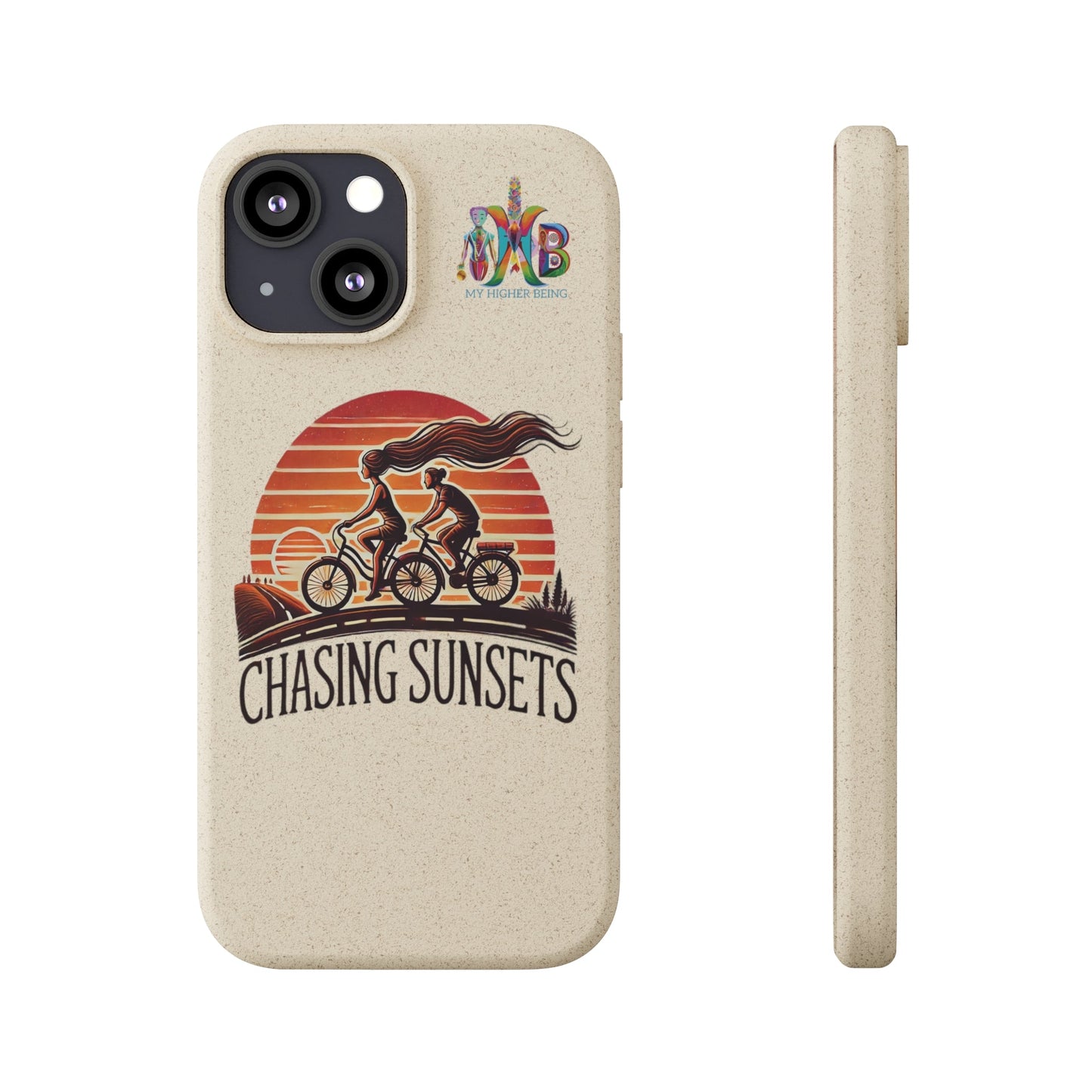 'Chasing Sunsets'_Plastic Free Biodegradable Phone Case (MHB Edition) - My Higher Being