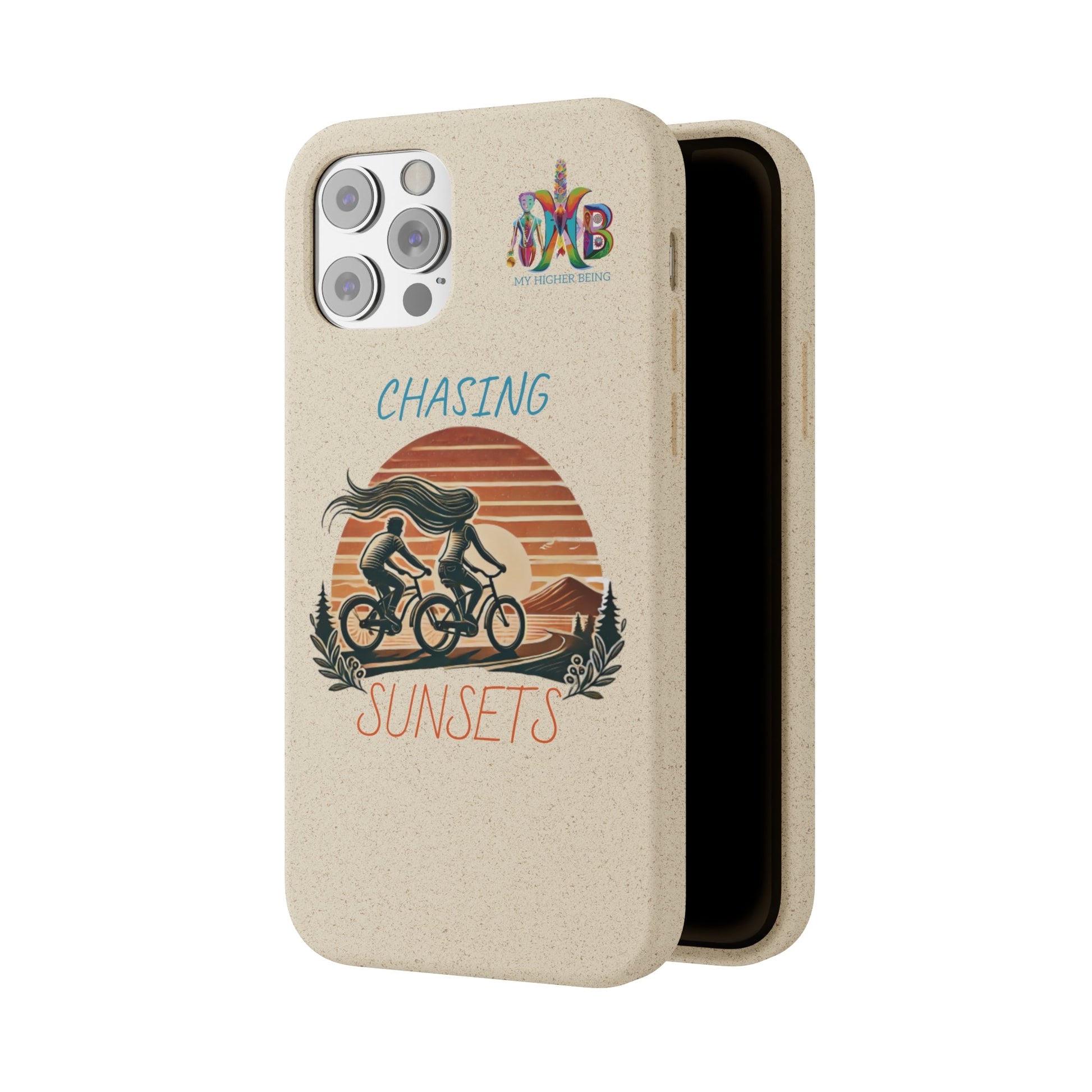 'Chasing Sunsets'_Plastic Free Biodegradable Phone Case (MHB Edition) - My Higher Being