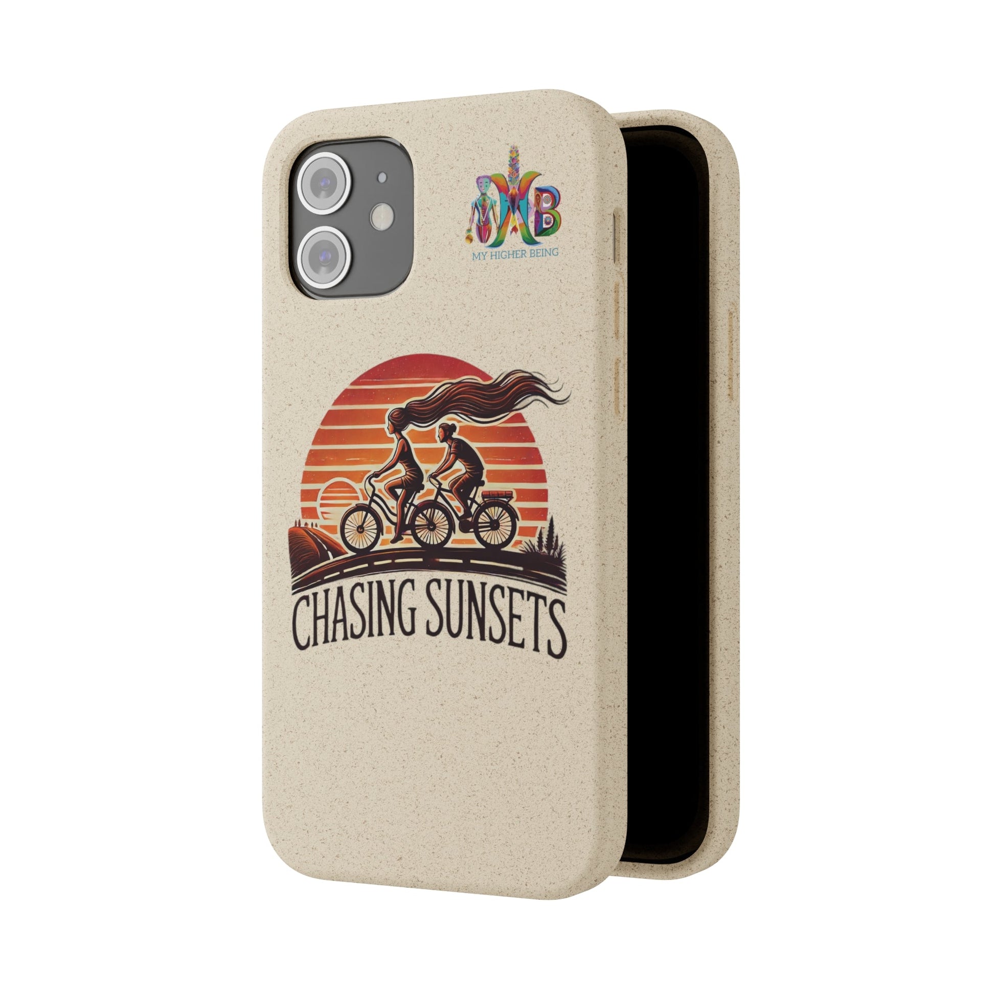 'Chasing Sunsets'_Plastic Free Biodegradable Phone Case (MHB Edition) - My Higher Being