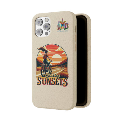 'Chasing Sunsets'_Plastic Free Biodegradable Phone Case (MHB Edition) - My Higher Being