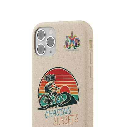 'Chasing Sunsets'_Plastic Free Biodegradable Phone Case (MHB Edition) - My Higher Being