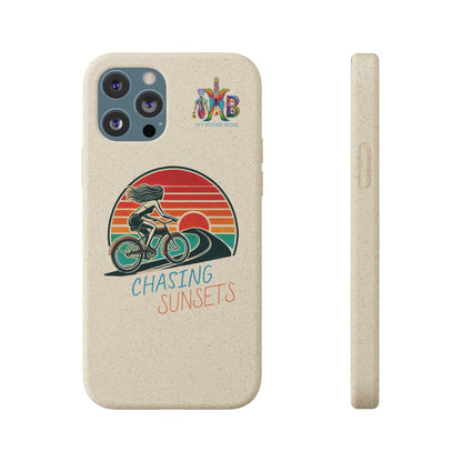 'Chasing Sunsets'_Plastic Free Biodegradable Phone Case (MHB Edition) - My Higher Being