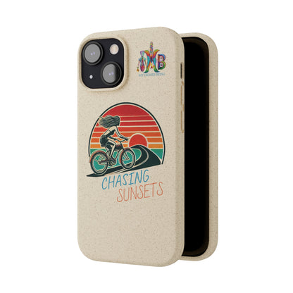 'Chasing Sunsets'_Plastic Free Biodegradable Phone Case (MHB Edition) - My Higher Being