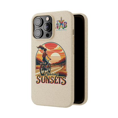 'Chasing Sunsets'_Plastic Free Biodegradable Phone Case (MHB Edition) - My Higher Being