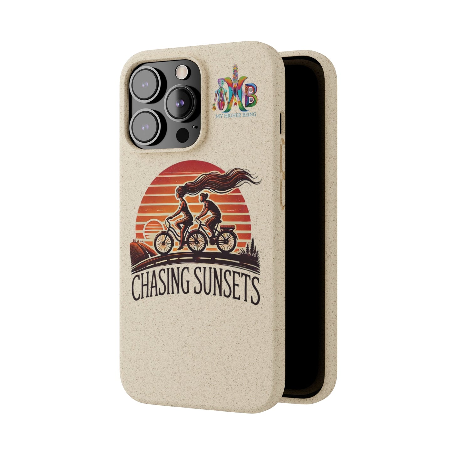 'Chasing Sunsets'_Plastic Free Biodegradable Phone Case (MHB Edition) - My Higher Being