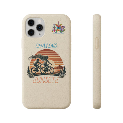 'Chasing Sunsets'_Plastic Free Biodegradable Phone Case (MHB Edition) - My Higher Being