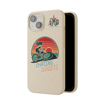 'Chasing Sunsets'_Plastic Free Biodegradable Phone Case (MHB Edition) - My Higher Being