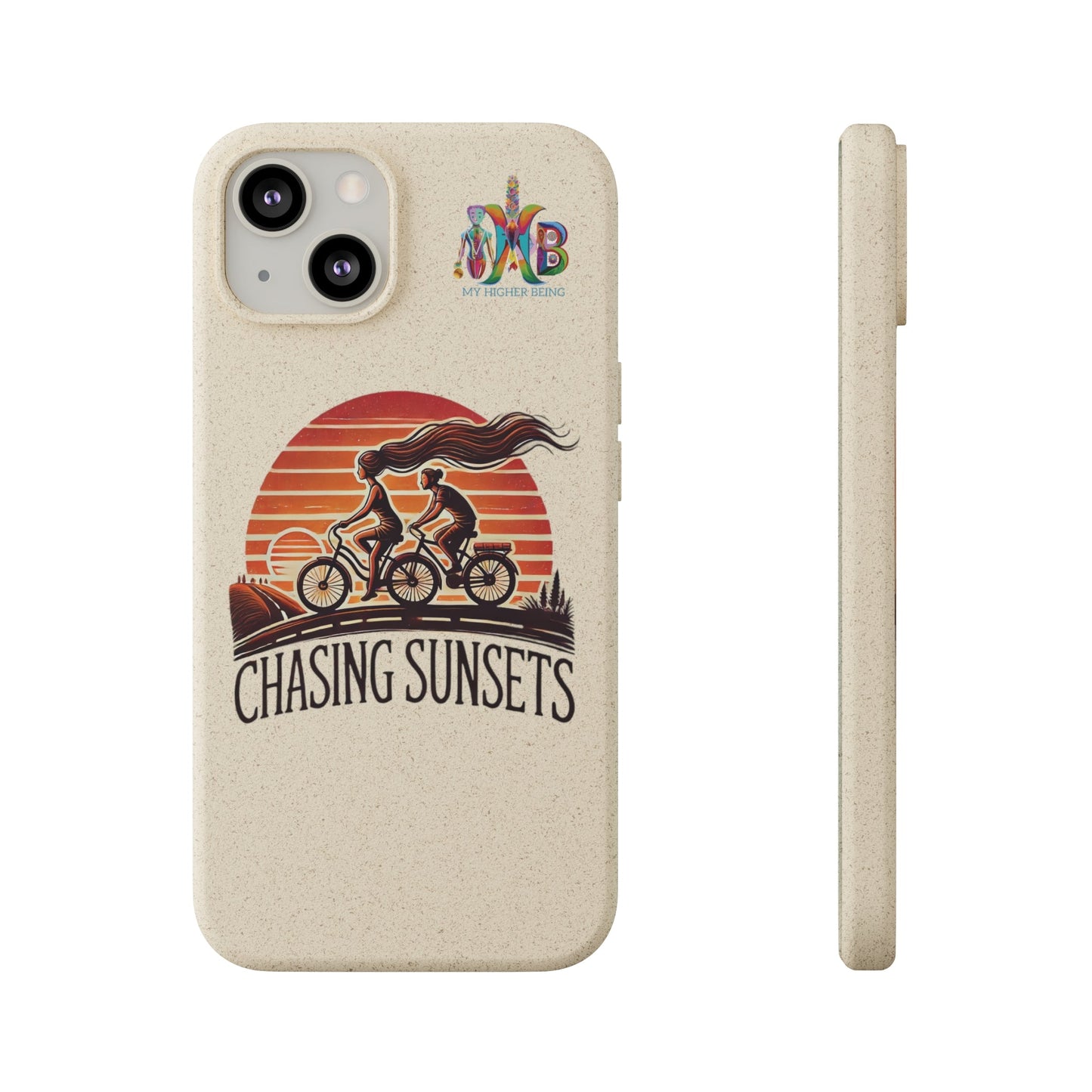 'Chasing Sunsets'_Plastic Free Biodegradable Phone Case (MHB Edition) - My Higher Being