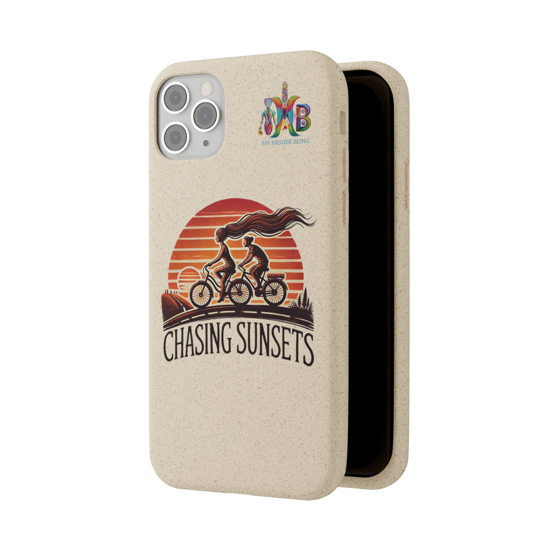 'Chasing Sunsets'_Plastic Free Biodegradable Phone Case (MHB Edition) - My Higher Being