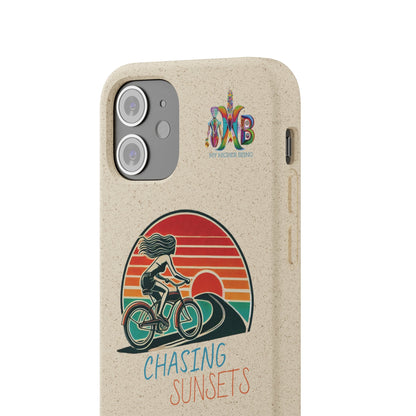 'Chasing Sunsets'_Plastic Free Biodegradable Phone Case (MHB Edition) - My Higher Being