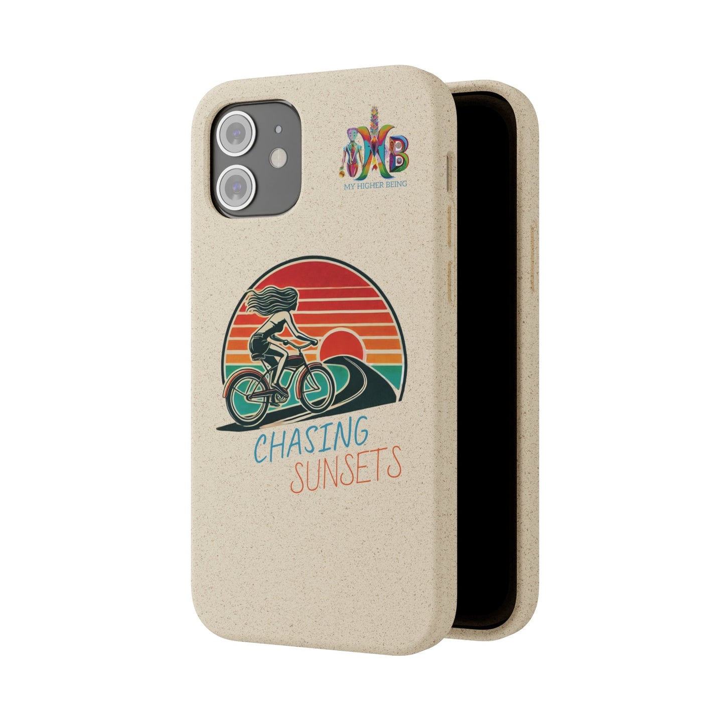 'Chasing Sunsets'_Plastic Free Biodegradable Phone Case (MHB Edition) - My Higher Being