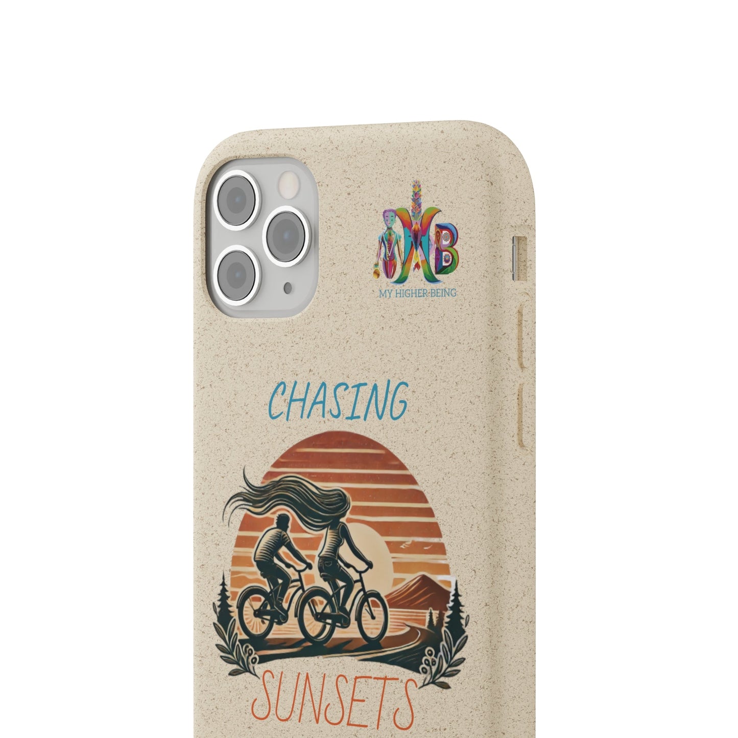 'Chasing Sunsets'_Plastic Free Biodegradable Phone Case (MHB Edition) - My Higher Being