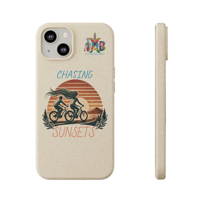 'Chasing Sunsets'_Plastic Free Biodegradable Phone Case (MHB Edition) - My Higher Being