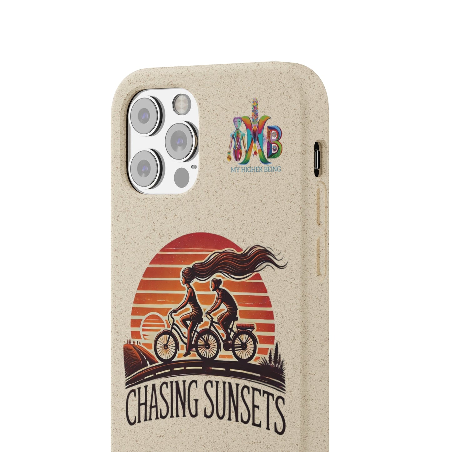 'Chasing Sunsets'_Plastic Free Biodegradable Phone Case (MHB Edition) - My Higher Being