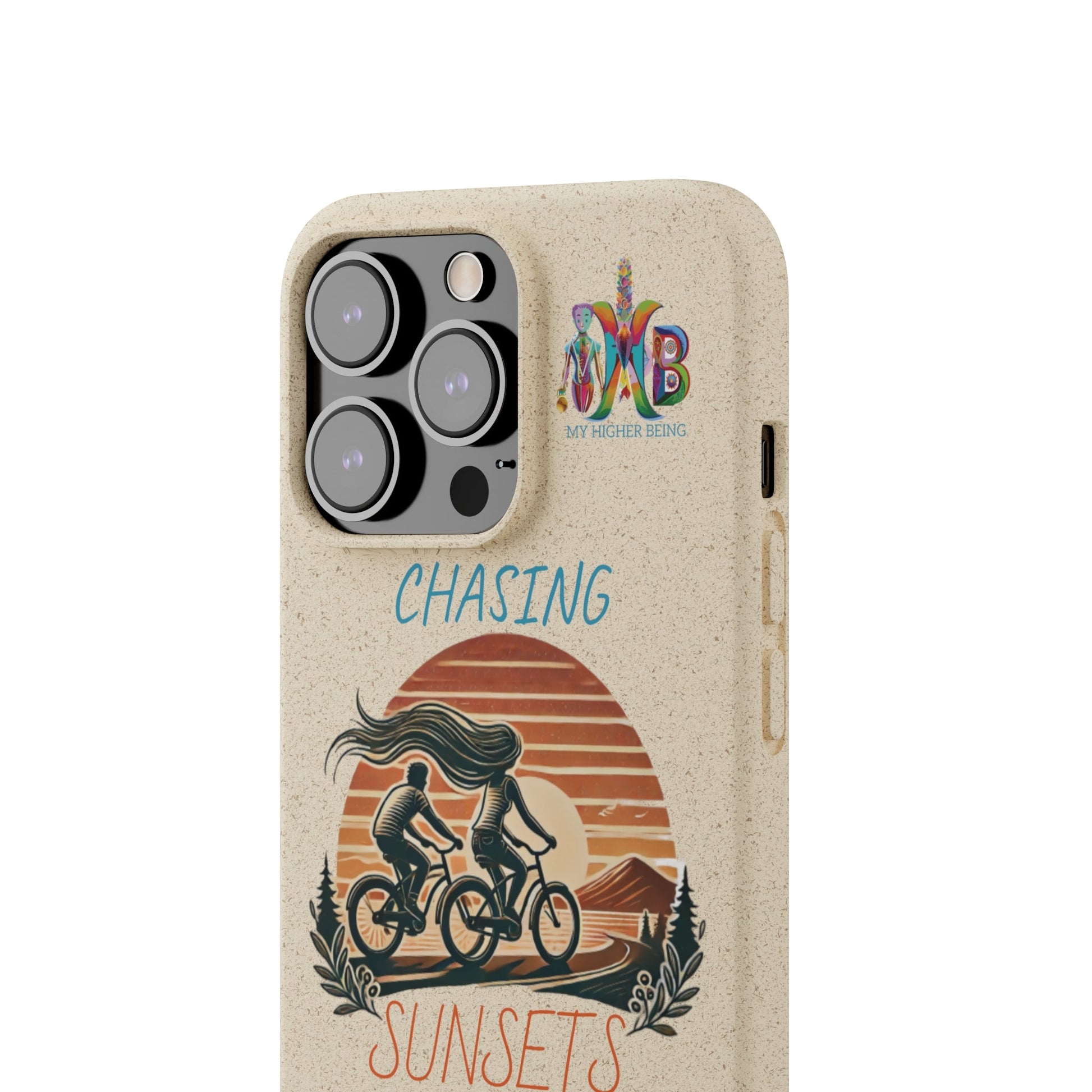 'Chasing Sunsets'_Plastic Free Biodegradable Phone Case (MHB Edition) - My Higher Being