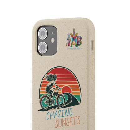 'Chasing Sunsets'_Plastic Free Biodegradable Phone Case (MHB Edition) - My Higher Being