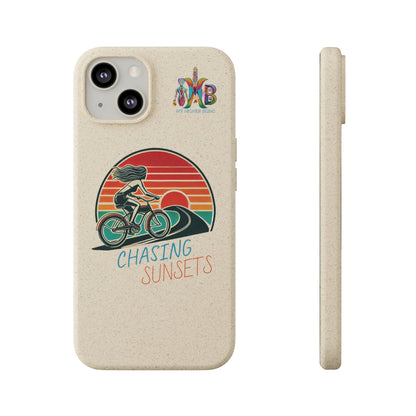 'Chasing Sunsets'_Plastic Free Biodegradable Phone Case (MHB Edition) - My Higher Being