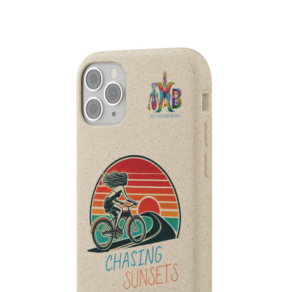 'Chasing Sunsets'_Plastic Free Biodegradable Phone Case (MHB Edition) - My Higher Being