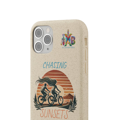 'Chasing Sunsets'_Plastic Free Biodegradable Phone Case (MHB Edition) - My Higher Being