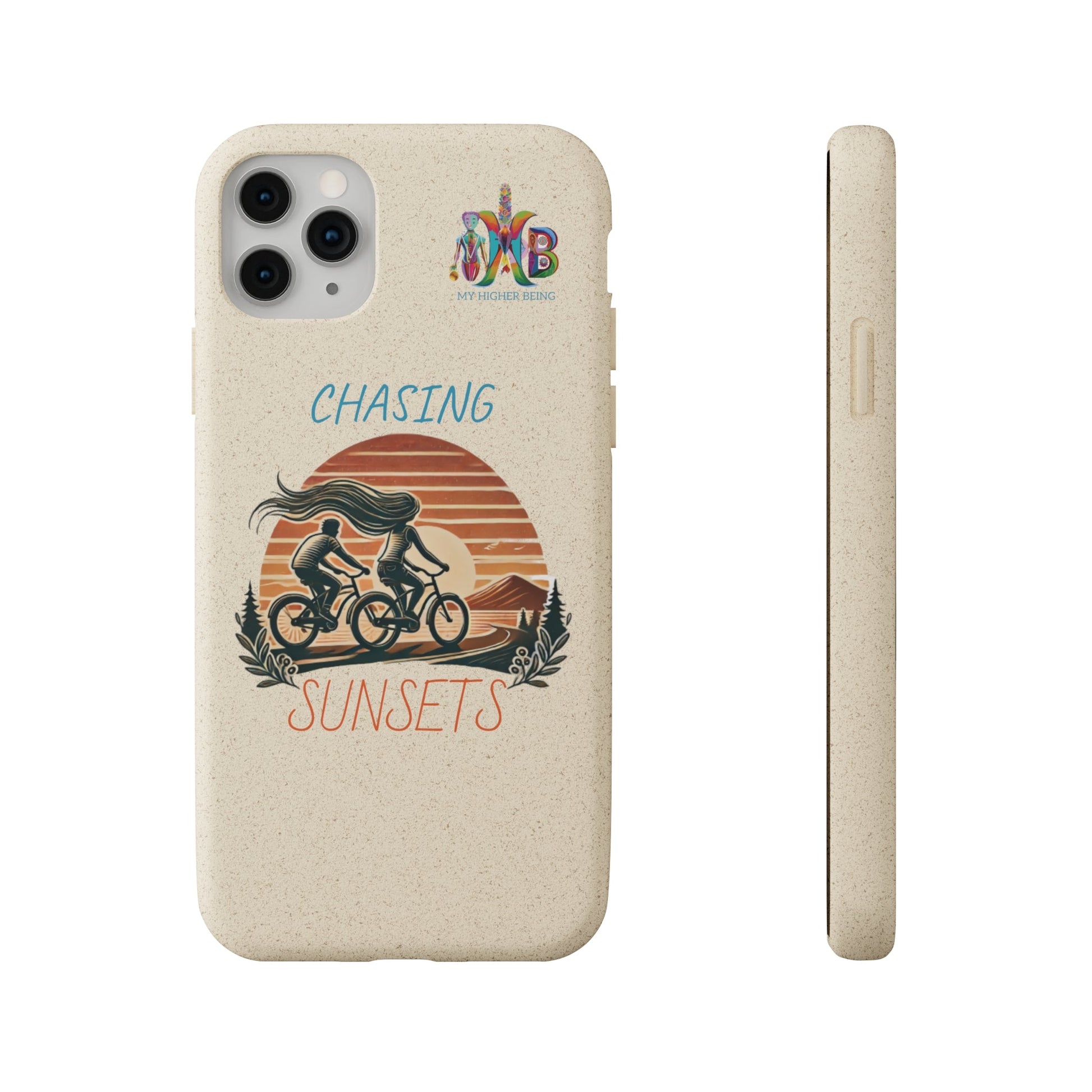 'Chasing Sunsets'_Plastic Free Biodegradable Phone Case (MHB Edition) - My Higher Being