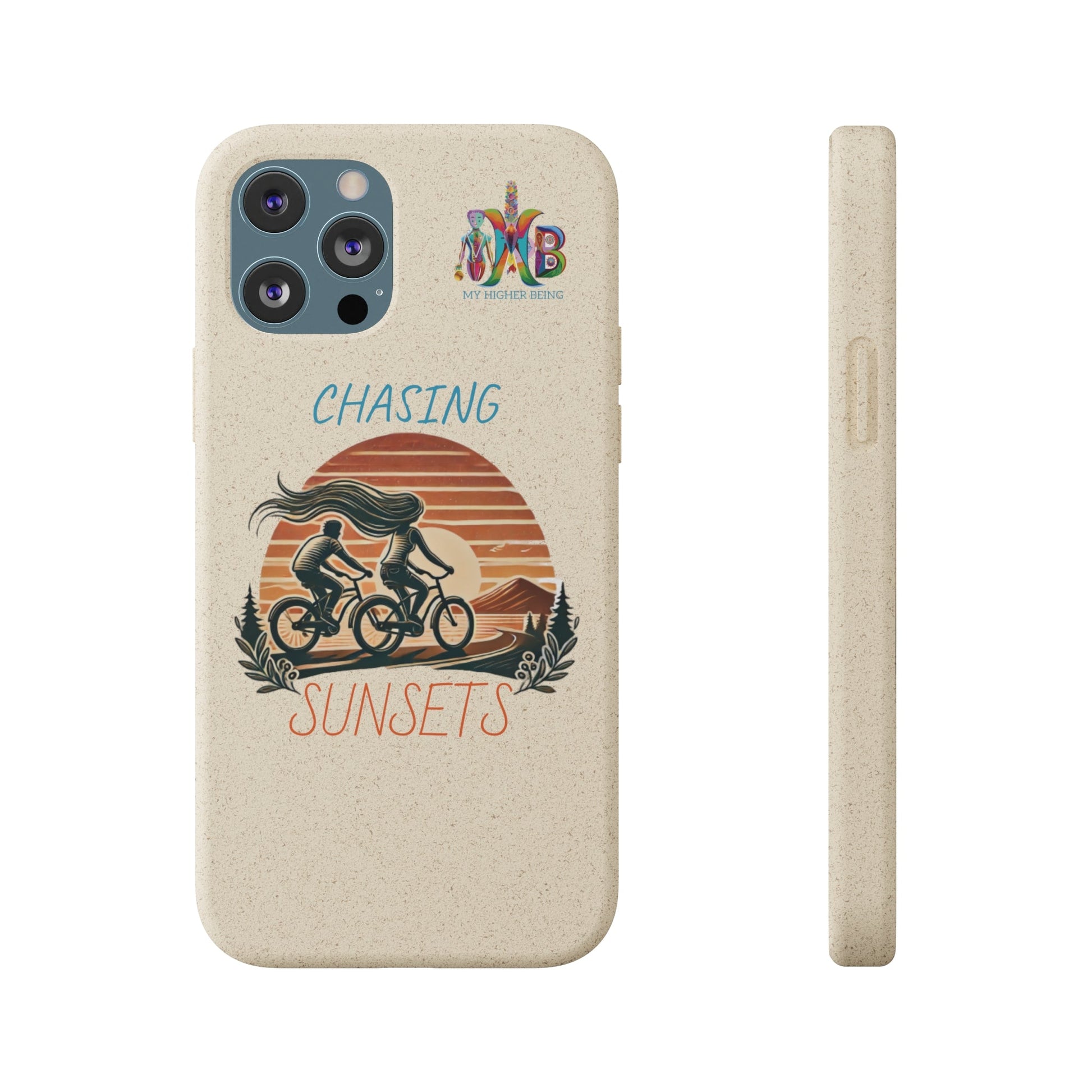 'Chasing Sunsets'_Plastic Free Biodegradable Phone Case (MHB Edition) - My Higher Being