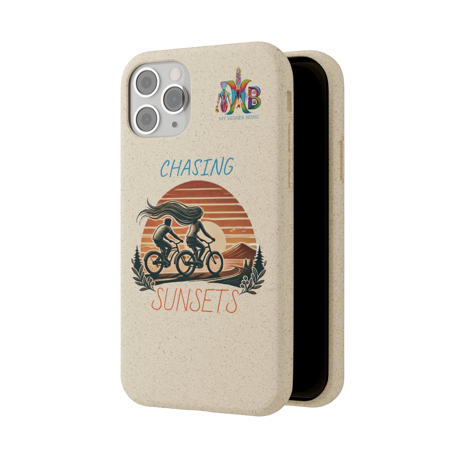 'Chasing Sunsets'_Plastic Free Biodegradable Phone Case (MHB Edition) - My Higher Being