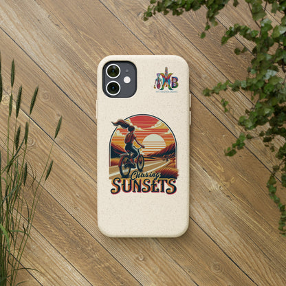 'Chasing Sunsets'_Plastic Free Biodegradable Phone Case (MHB Edition) - My Higher Being