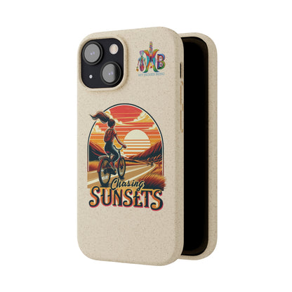 'Chasing Sunsets'_Plastic Free Biodegradable Phone Case (MHB Edition) - My Higher Being