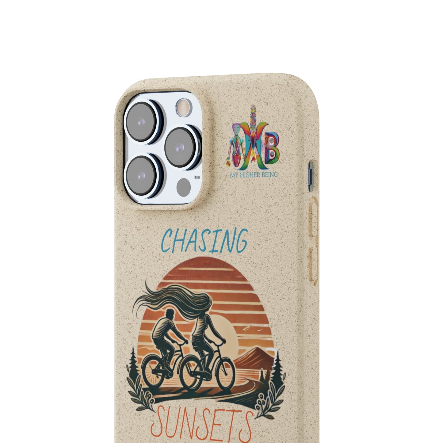 'Chasing Sunsets'_Plastic Free Biodegradable Phone Case (MHB Edition) - My Higher Being