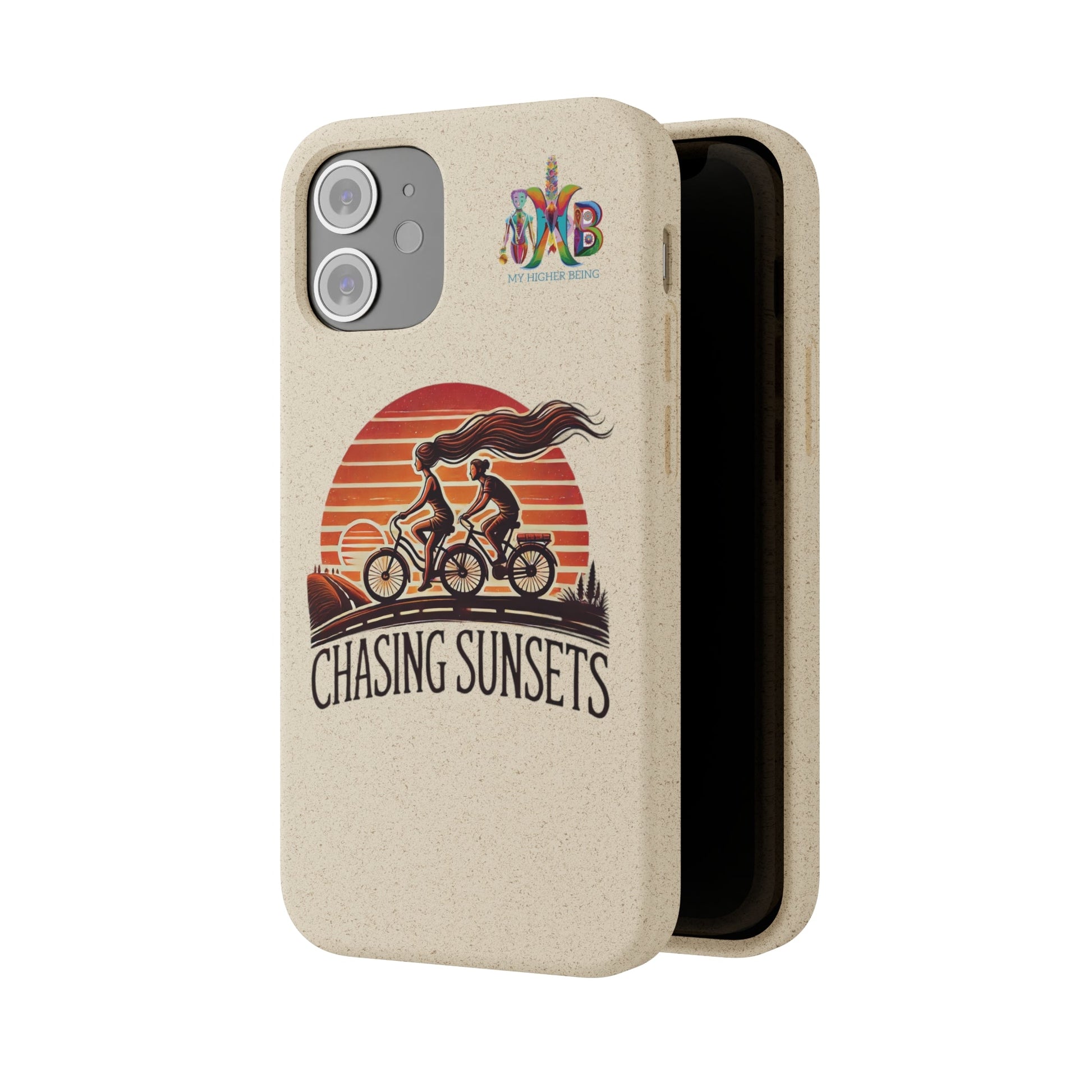 'Chasing Sunsets'_Plastic Free Biodegradable Phone Case (MHB Edition) - My Higher Being