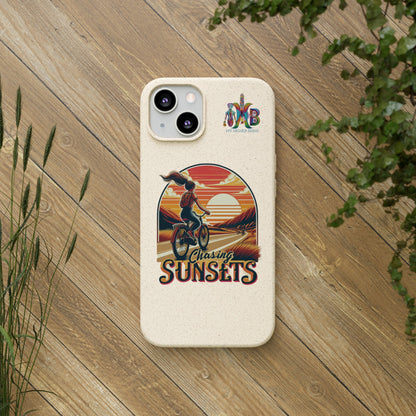 'Chasing Sunsets'_Plastic Free Biodegradable Phone Case (MHB Edition) - My Higher Being