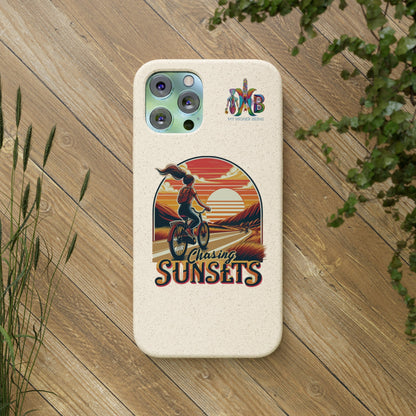 'Chasing Sunsets'_Plastic Free Biodegradable Phone Case (MHB Edition) - My Higher Being