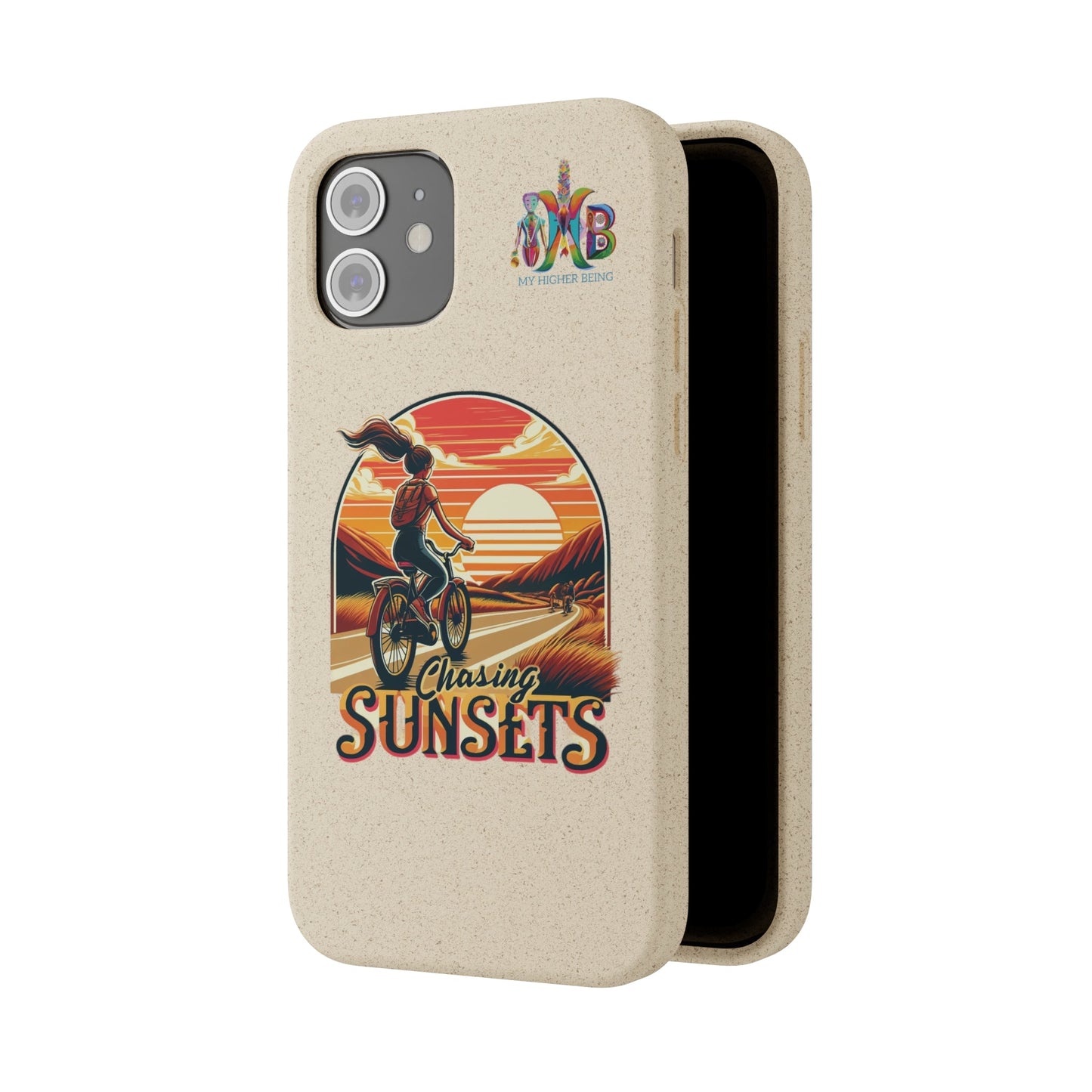 'Chasing Sunsets'_Plastic Free Biodegradable Phone Case (MHB Edition) - My Higher Being